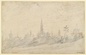 Blick auf Antwerpen