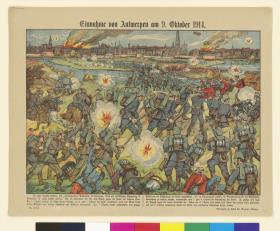Einnahme von Antwerpen am 9. Oktober 1914