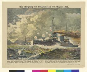 Das Seegefecht bei Helgoland am 28. August 1914