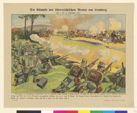Die Kämpfe der österreichischen Armee um Lemberg vom 7. bis 11. September 1914