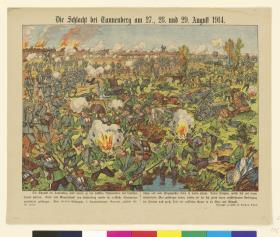 Die Schlacht bei Tannenberg am 27., 28. und 29. August 1914
