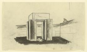 Wettbewerb Umgestaltung Neue Wache Berlin, Variante mit Kreuz und Pfeilern