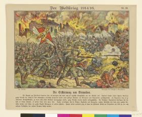Der Weltkrieg 1914/16. Nr. 18 – Die Erstürmung von Dixmuiden.