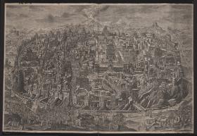 Idealansicht Jerusalems