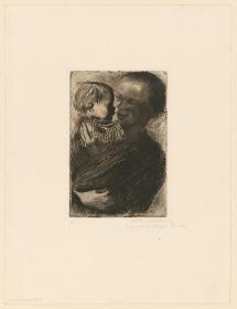 Mutter mit Kind auf dem Arm (Endgültige Fassung, 4. Zustand)