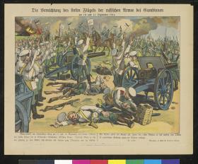 Die Vernichtung des linken Flügels der russischen Armee bei Gumbinnen am 10. und 11. September 1914