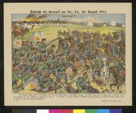 Schlacht bei Krasnik am 23., 24., 25. August 1914