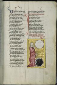 Toggenburg-Bibel. Die Schöpfungsgeschichte. Die Trennung von Licht und Finsternis