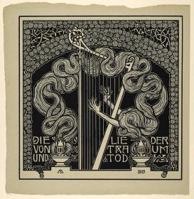 Titelbild Die Lieder von Traum und Tod zu Stefan George Der Teppich des Lebens