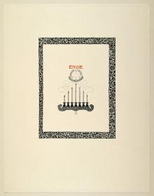 Schlussbild zu Stefan George Maximin Ein Gedenkbuch
