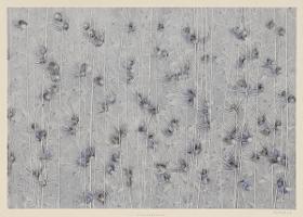 Kleisterpapier (mit floralen Motiven)