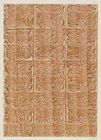 Kleisterpapier mit Verdrängungsdekor
