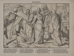 Ein Todtentanz, Erstes Blatt
