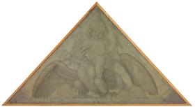 Eros mit dem Adler / Element des Feuers