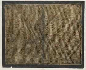 Bronzefirnispapier (rautenförmiges, enges Gitterwerk)