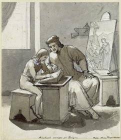 Raffael in Peruginos Lehre