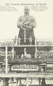 Der Eiserne Hindenburg zu Berlin.