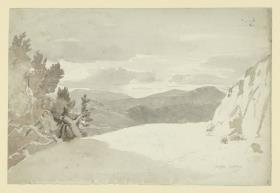 Weite Berglandschaft bei Subiaco