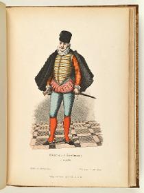 Blätter für Kostümkunde: Deutscher Edelmann (um 1580)
