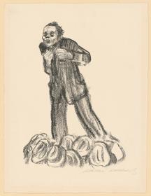 Der Agitationsredner (Endgültige Fassung, 2. Zustand)