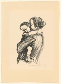 Mutter mit Jungen (Endgültige Fassung, 3. Zustand)