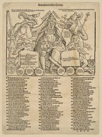 Flugblatt: Des Endtchrists Vesprung
