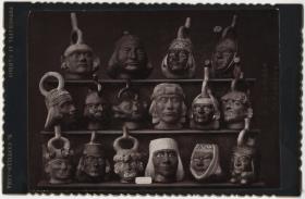 Tongefäße "Antiguedades Peruanas de Nicolas Saenz"