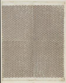 Modeldruckpapier mit Silberdruck (geometrisches Flächenmuster)