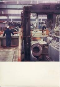 Mannesmann, Adjustage (Zurichtung) von Blechen im Warmbandwerk