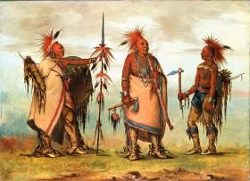 "Osage-Indianer"