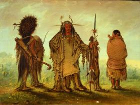 "Blackfoot-Indianer"