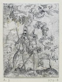 Der Soldat mit der Hellebarde