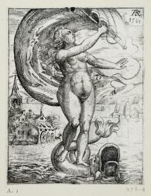 Fortuna auf dem Delphin