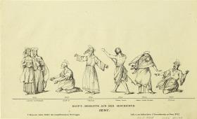 Haupt Momente aus der Geschichte Jesu. V. Moment. Jesus stillet die ungetümmen Seewogen.