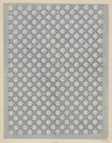 Modeldruckpapier (Flächenmuster mit simplen Blüten)