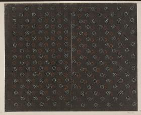 Modeldruckpapier (simple Blüten)