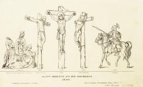 Haupt Momente aus der Geschichte Jesu. X. Moment. Kreuzigung Christi.