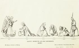 Haupt Momente aus der Geschichte Jesu. VIII. Moment. Christus am Öhlberg.