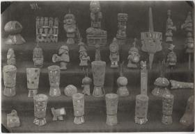 Holzzylinder/Holzfiguren