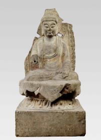 Buddha Amitabha auf dem Lotosthron