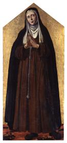 Eine heilige Nonne