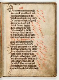 Planetenbuch (Blockbuch), Bl. 19 recto - Wirkung der Planeten, Sol - Text