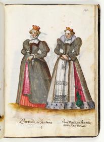 Trachtenbuch: Ein Braut zue Strasburg / Ain Braut zue Strasburg an der Nachhochzeit