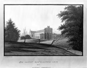 Chorin, Klosteranlage von Westnordwest