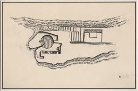 Plan des "Baño de Nezahualcoyotl".
