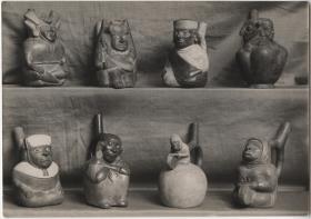 Figurengefäße "Museo Alexander, Lima-Peru"