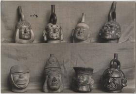 Figurengefäße "Museo Alexander, Lima-Peru"