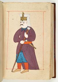 Türkisches Trachtenbuch: Yasakçı (Jassaktschi, Ordnungshüter)