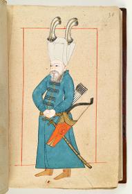 Türkisches Trachtenbuch: Deli kuscin pasa