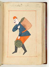Türkisches Trachtenbuch: Salatacı (Salatverkäufer)